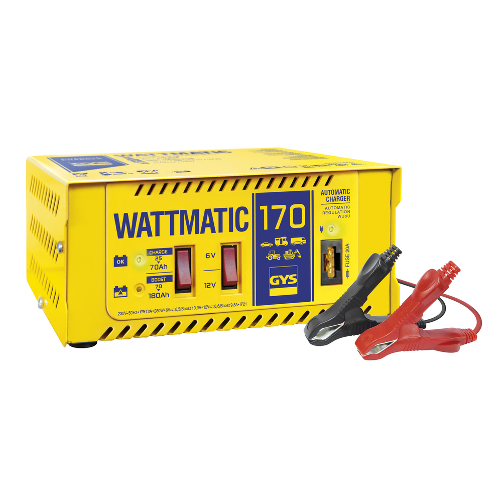 CHARGEUR WATTMATIC 170 - 6/12 V - GYS - 025615