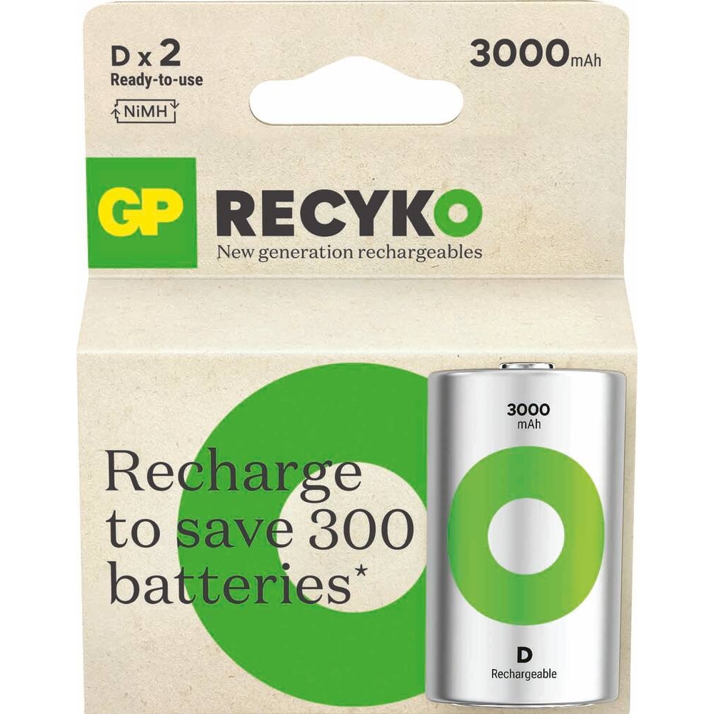 Piles rechargeables Ni-Mh - GP - 02566