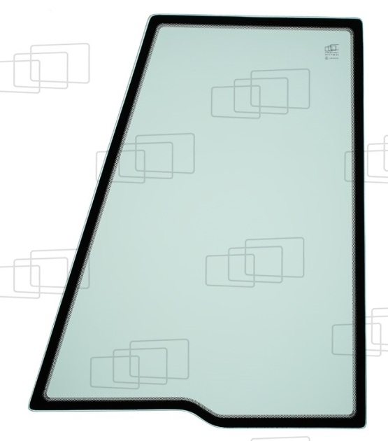 VITRE DE PORTE HAUTE GAUCHE COMPATIBLE JCB 053911G