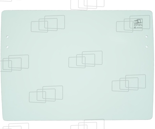 Pare-brise avant bas JCB JHN0141 adaptable 053943E