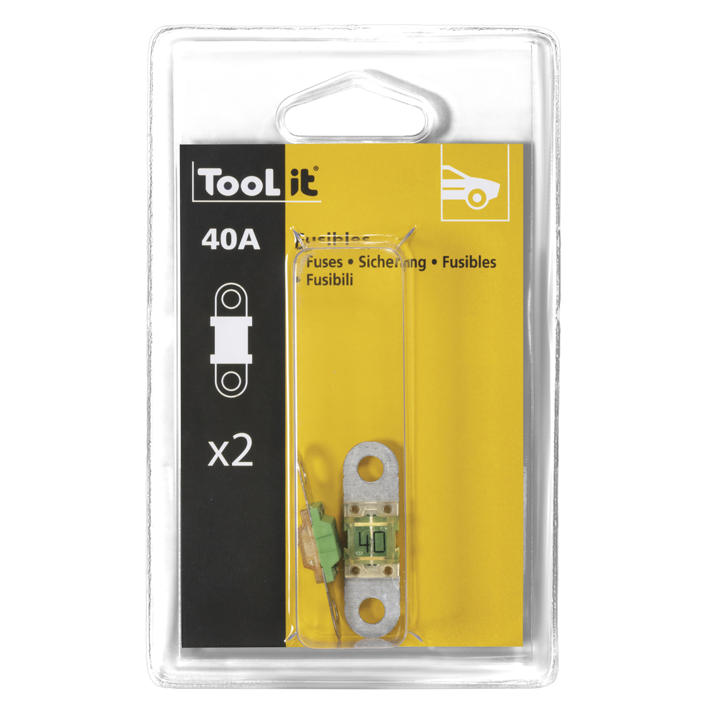 KIT 2 FUSIBLES 40A M5 / CHARGEUR CT48 - GYS - 054646