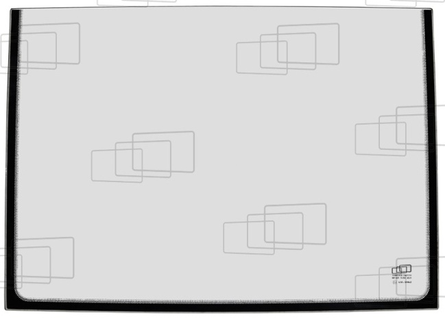 Vitre avant basse adaptable 055480E