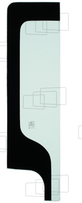 Vitre de porte TAKEUCHI 03486-03402 pour TB23R adaptable