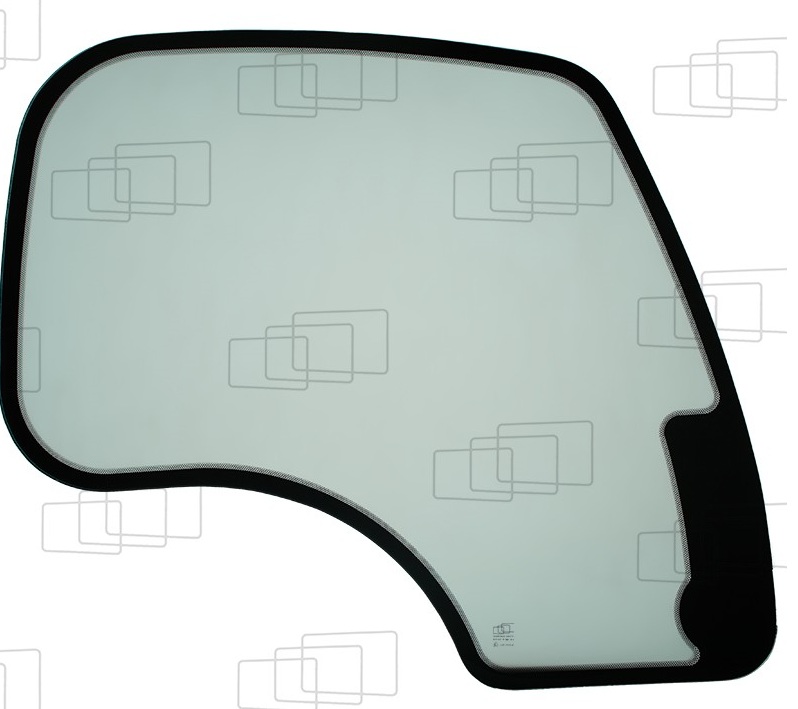 Vitre latérale droite JCB adaptable 057854I