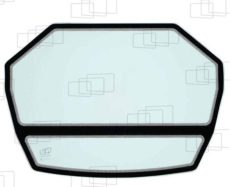 Vitre de toit JCB 827/80272 adaptable