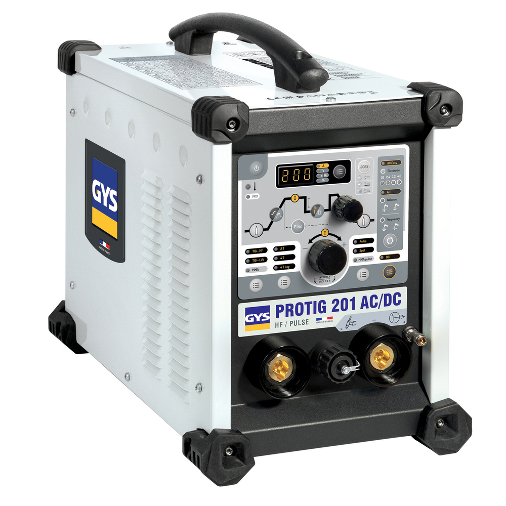 POSTE SOUDURE PROTIG 201 AC/DC FV - SANS ACCESSOIRES - GYS - 061828