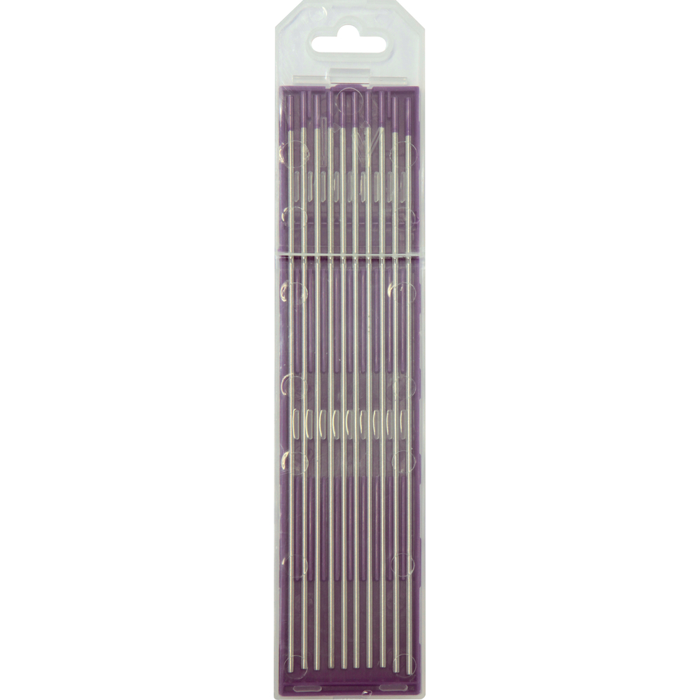 10 ÉLECTRODES TUNGSTENE E3 Ø4,8 - LILAS - AC/DC - GYS - 063167