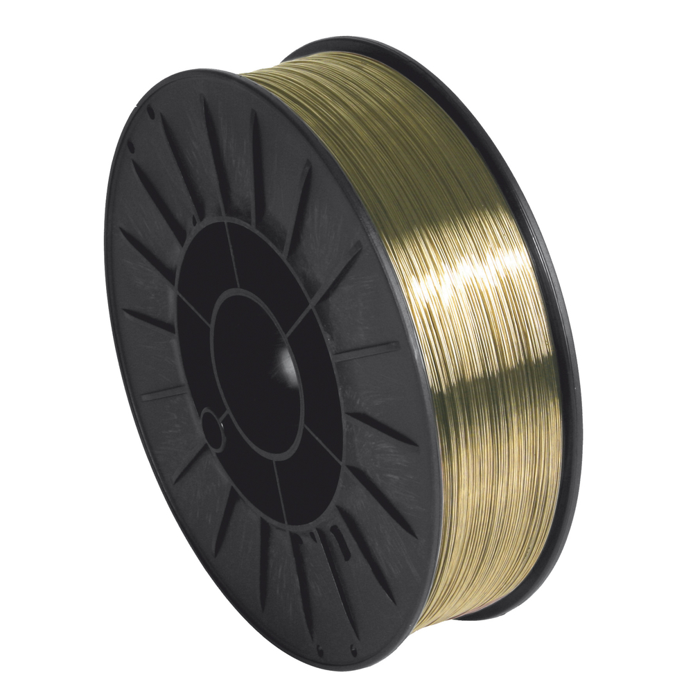 FIL MIG CuAl8 Ø1,0 - BOBINE PLASTIQUE S300 15kg - ERCuAl-A1 / S Cu6100 - GYS - 086180