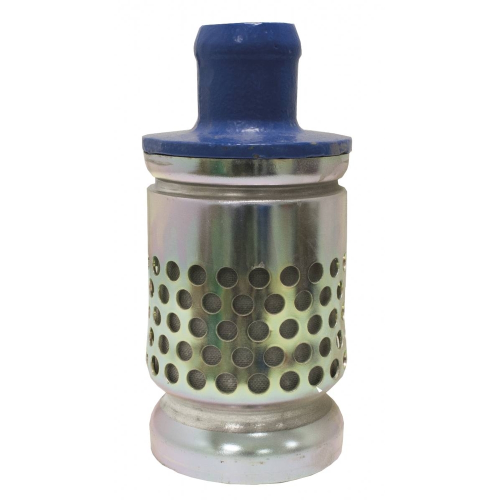 CLAPET DE PIED + CREPINE CANNELEE INOX DIAMETRE 40 - RENSON - 101622