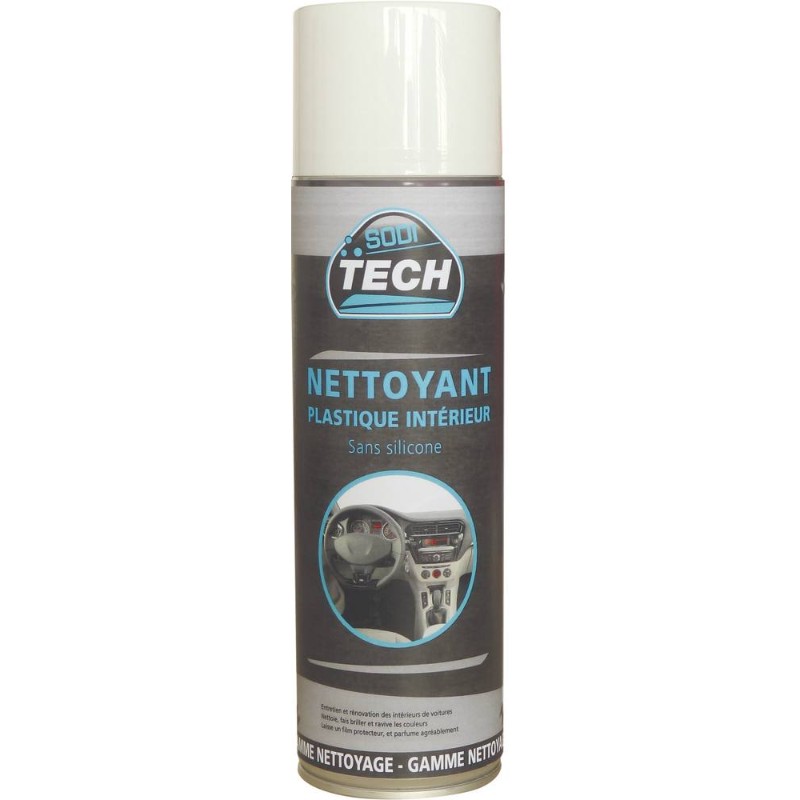 Nettoyant plastique interieur sans silicone SODITECH - 10180