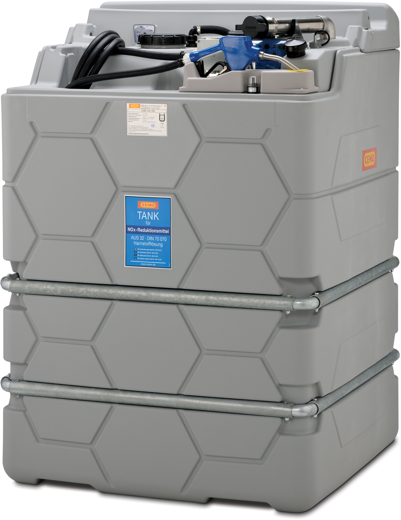 BLUE CUBE Indoor Standard 1 500 litres CEMO - 10301