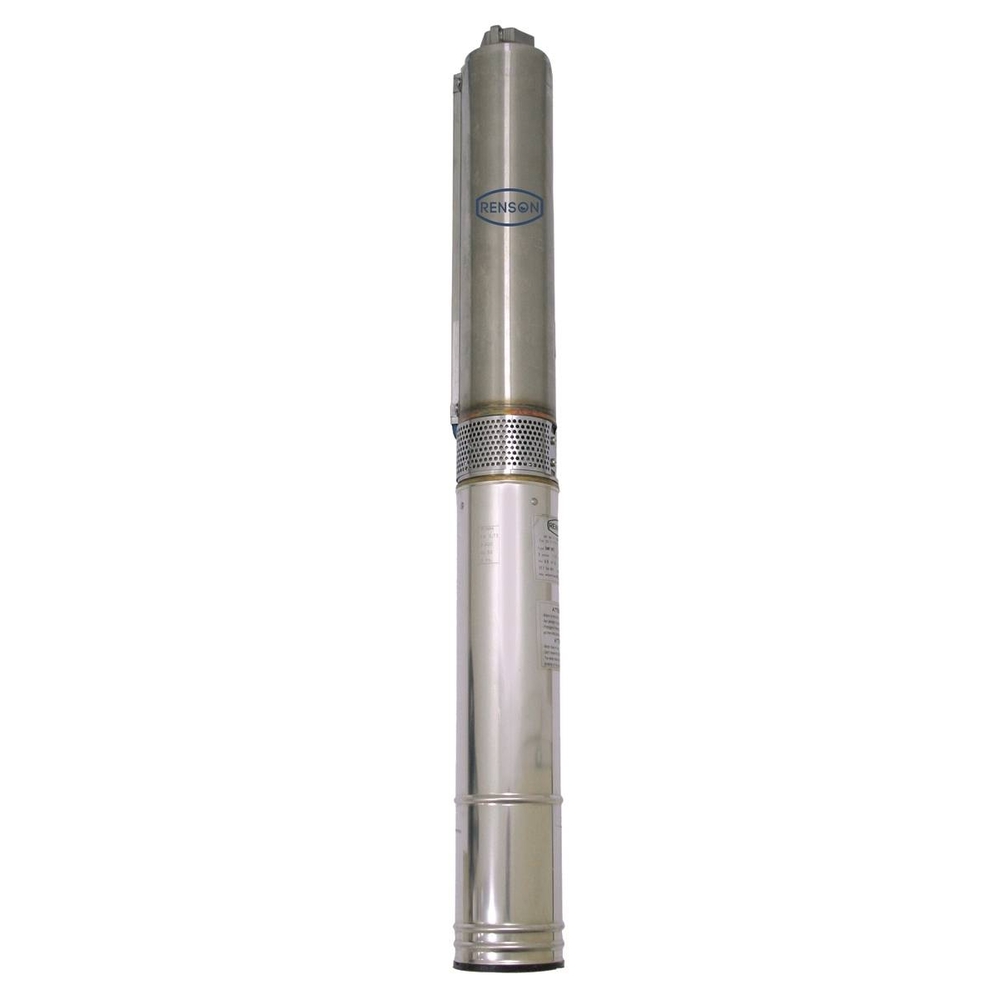 POMPE DE FORAGE 4'' 50L/MIN MOT HUILE TRI 0,55KW F1''1/4 - RENSON - 103385