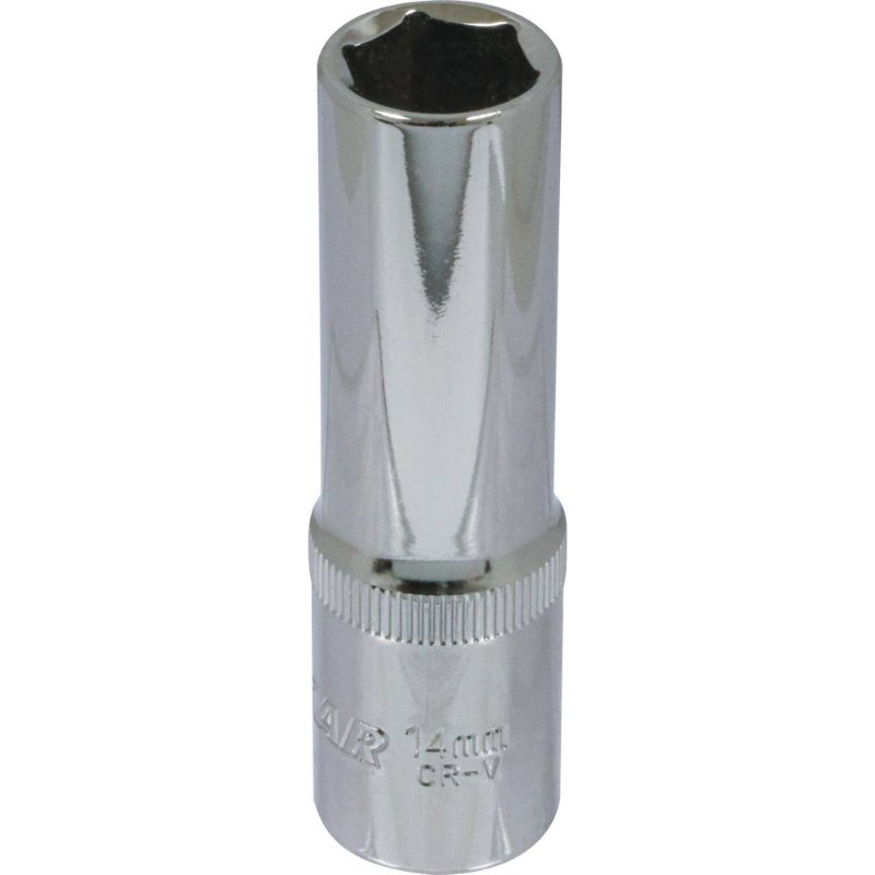 Douille longue 1/2' taille 14 dt /carte DRAKKAR TOOLS - 10861
