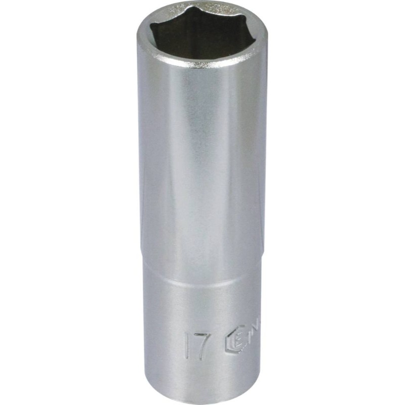 Douille longue 1/2' taille 17 dt /carte DRAKKAR TOOLS - 10867
