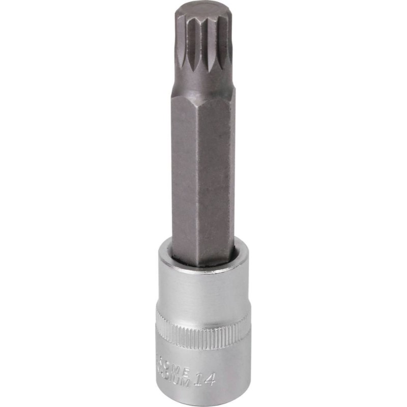 Douille 100mm embout x2n 1/2' taille 14mm dt DRAKKAR TOOLS - 11144