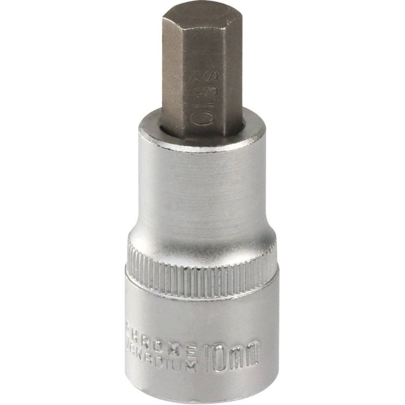 Douille 55mm embout hexagonal 6 pans 1/2' taille 10mm dt DRAKKAR TOOLS - 11185
