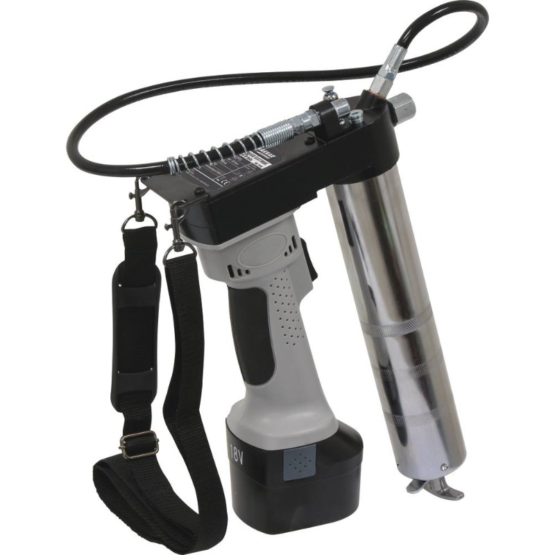 Pompe a graisse electrique a batterie 18v DRAKKAR EQUIPEMENT - 11389