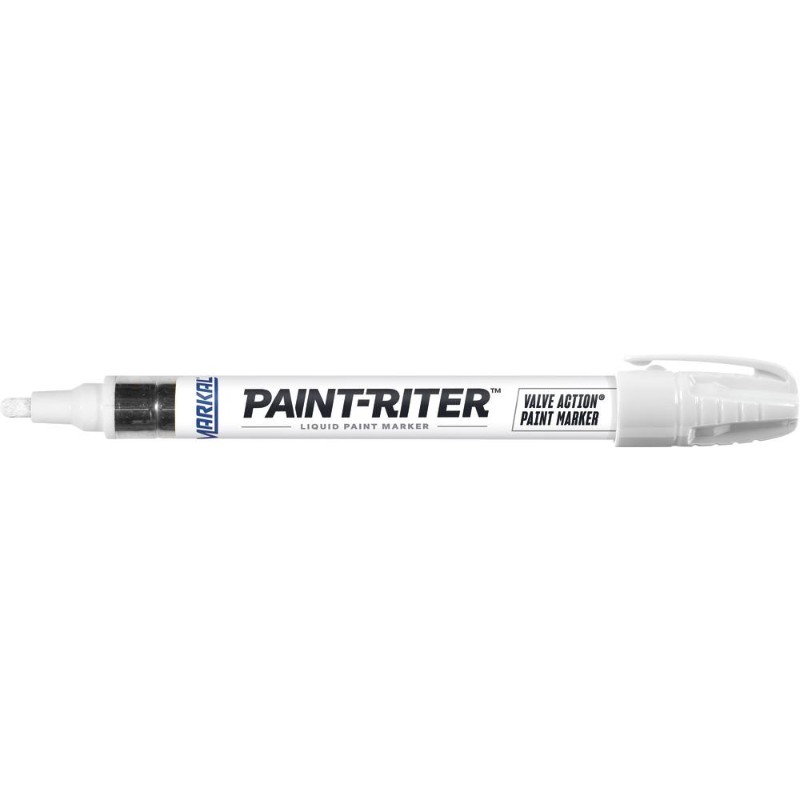 Feutre marquage ep.4mm blanc permanent MARKAL - 11672
