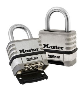 Cadenas 57mm Pro Series Inox à combinaison reprogrammable MASTERLOCK - 1174D