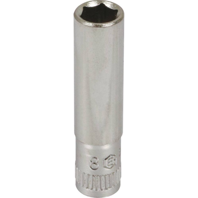 Douille longue 1/4 l50mm taille 8 dt /carte DRAKKAR TOOLS - 11834