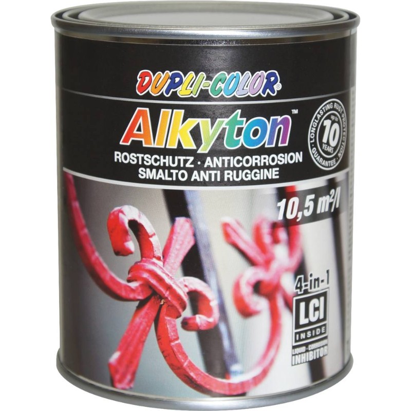 Peinture alkyton argent ral 9006 750ml DUPLI-COLOR - 11858