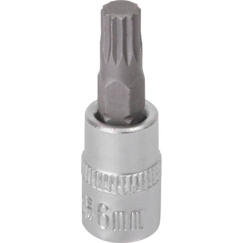 Douille 37mm embout x2n 1/4' taille m6 dt DRAKKAR TOOLS - 12096