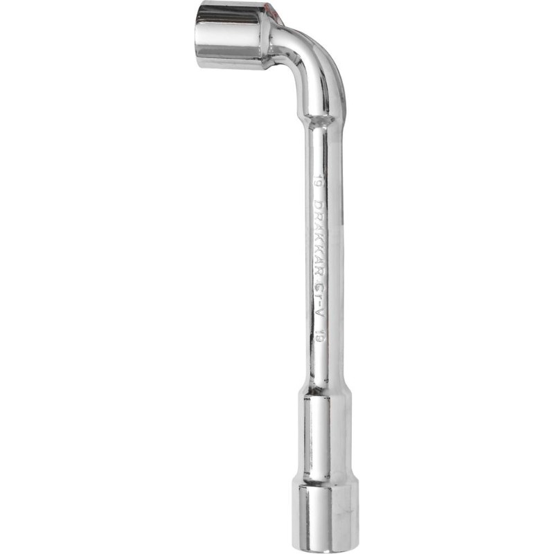 Cle pipe cv 19mm debouchee 6x6p/carte dt DRAKKAR TOOLS - 12229