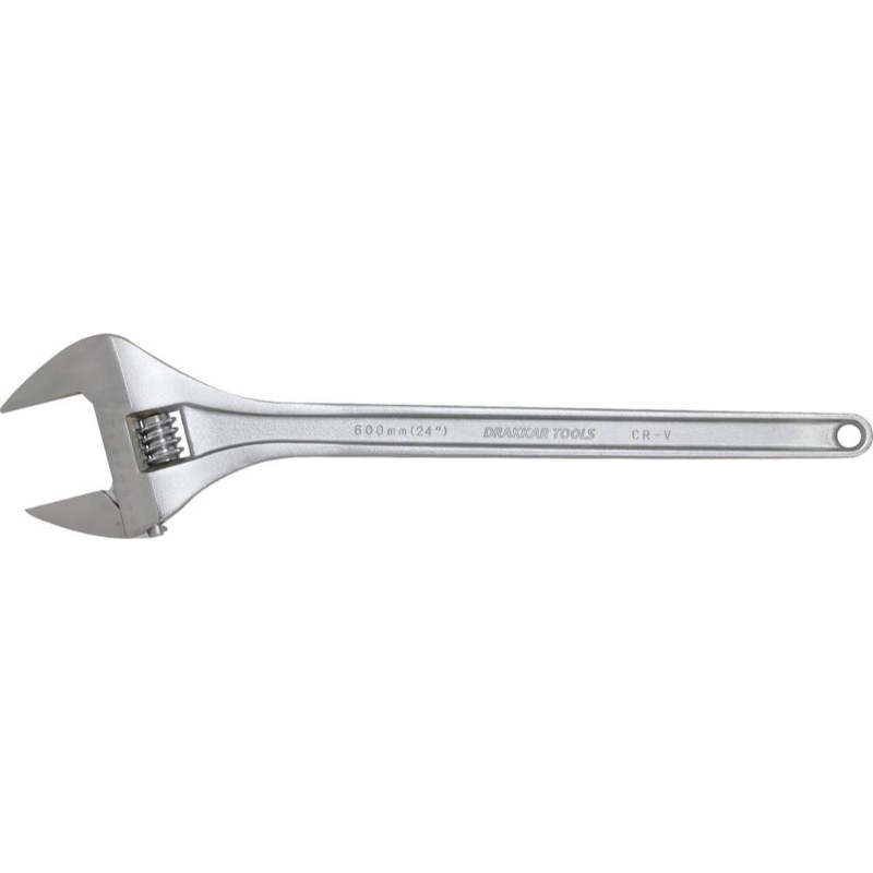 Cle a molette 610mm 24' c.v./carte dt DRAKKAR TOOLS - 12413