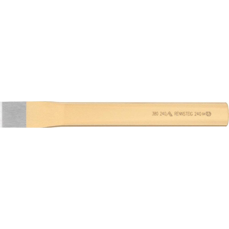 Ciseau de carrossier 26x7mm longueur 240 mm profil extra plat RENNSTEIG - 12774