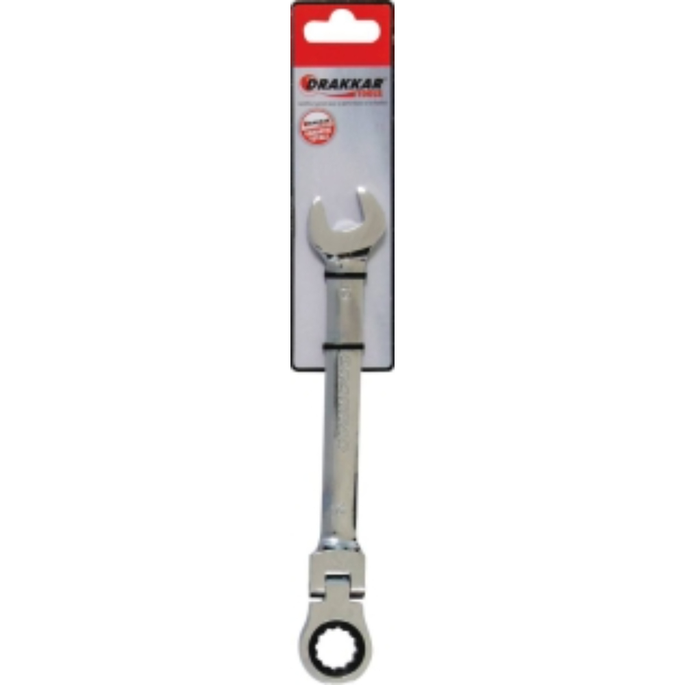 CLE MIXTE ARTICULEE A CLIQUET 15MM *DT* S - DRAKKAR TOOLS - 12875