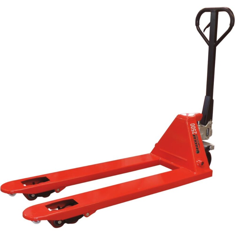 Transpalette manuel 2,5T DRAKKAR Equipement fourche 1150x550mm - 13030