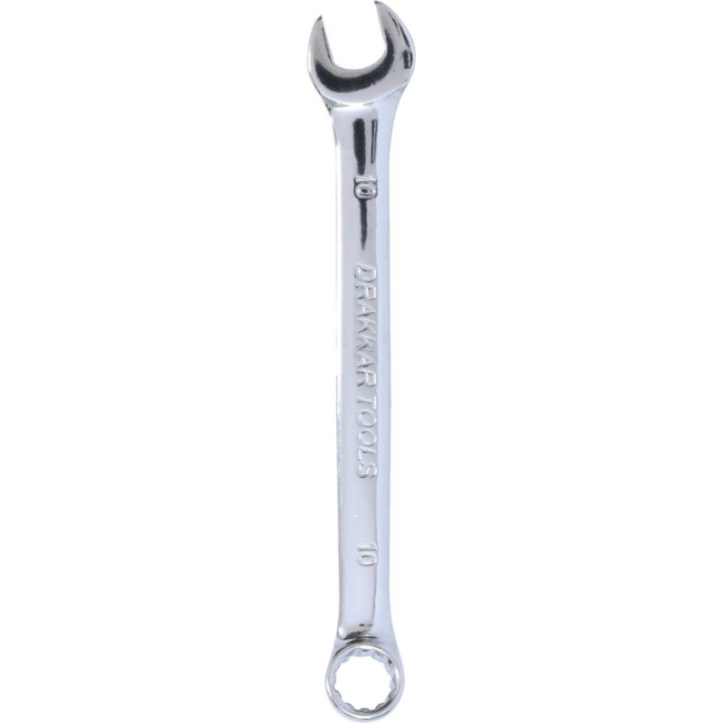 Cle mixte 10mm /carte dt full polish DRAKKAR TOOLS - 13863