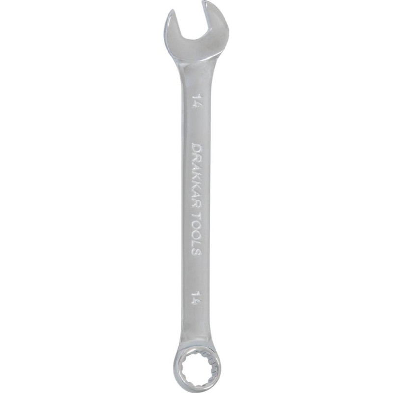 Cle mixte 14mm/vrac dt full polish DRAKKAR TOOLS - 13870