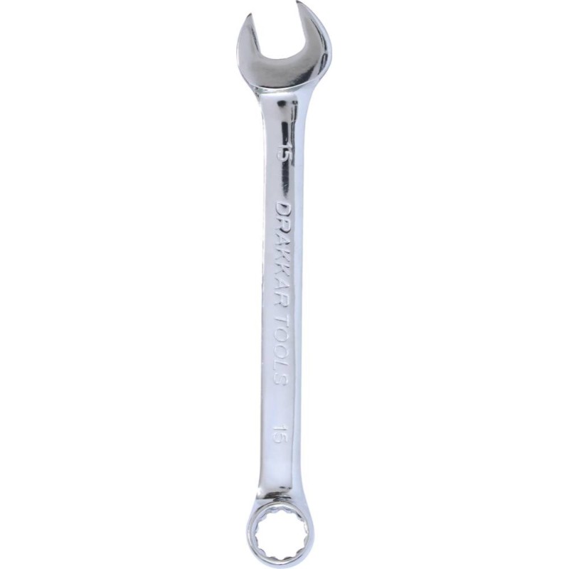 Cle mixte 15mm/vrac dt full polish DRAKKAR TOOLS - 13872