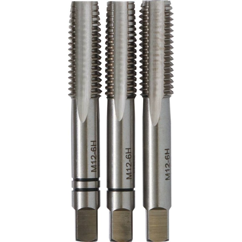 Lot de 3 tarauds m12 DRAKKAR EQUIPEMENT - 14805