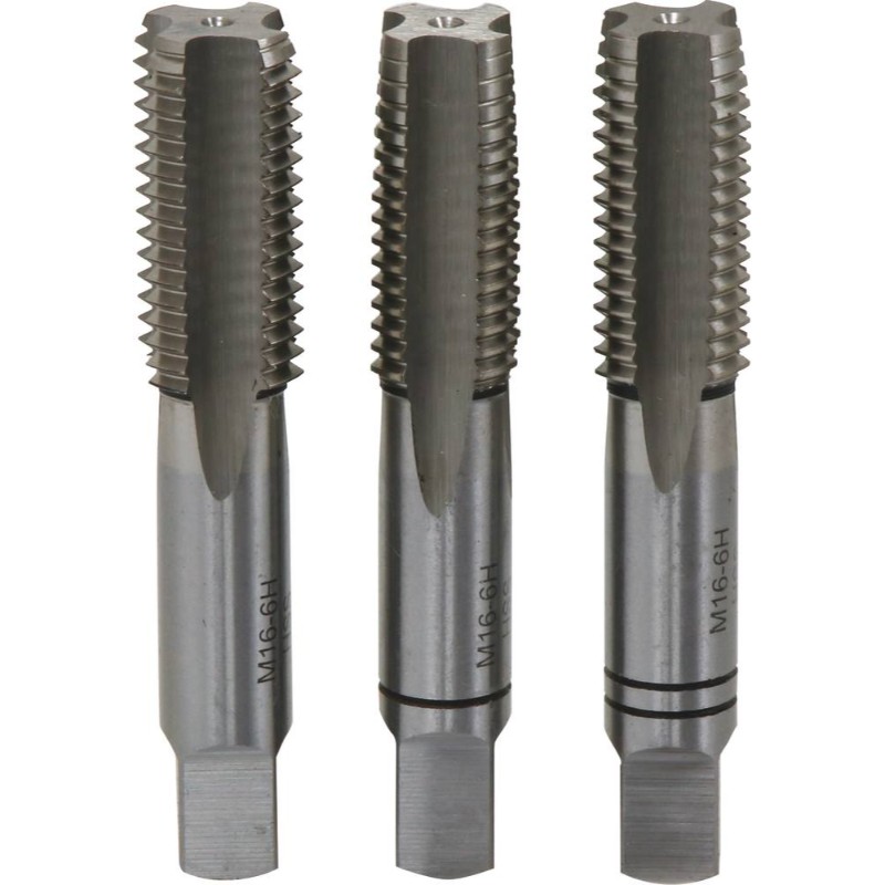 Lot de 3 tarauds m16 DRAKKAR EQUIPEMENT - 14807