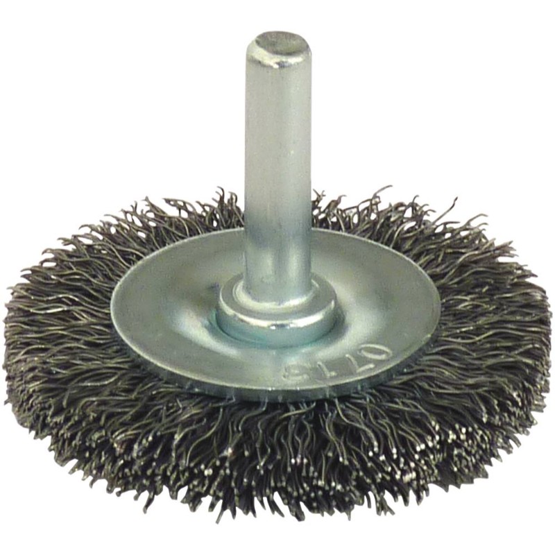 Brosse circulaire d.50mm sur tige 6x30 f EQUINOXE - 15515