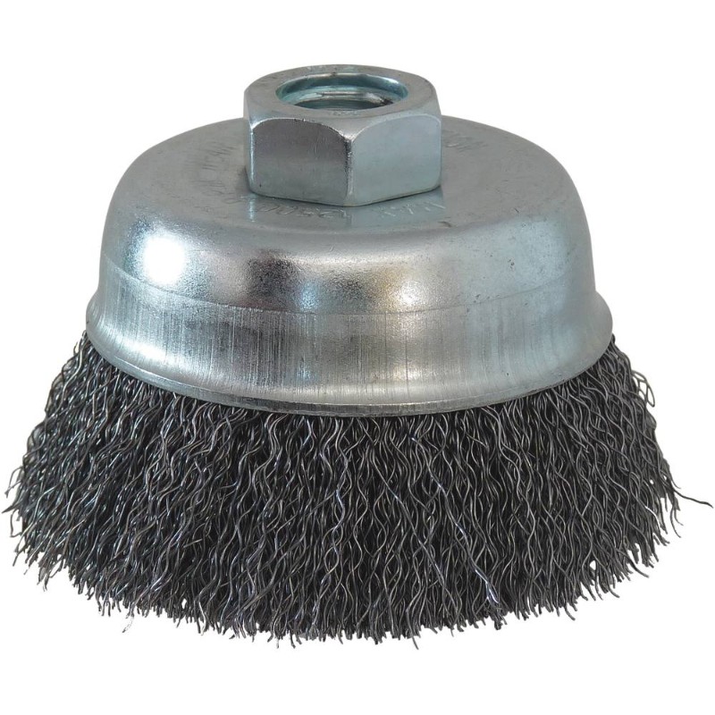 Brosse conique d.75 m14 fil 0.30 acier o DRAKKAR TOOLS - 15580