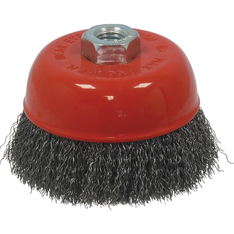 Brosse conique d.100 m14 fil 0.30 acier DRAKKAR TOOLS - 15588