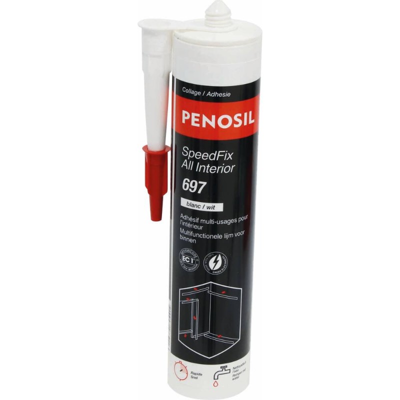 Cartouche colle mastic acrylique OLIVE - 15838