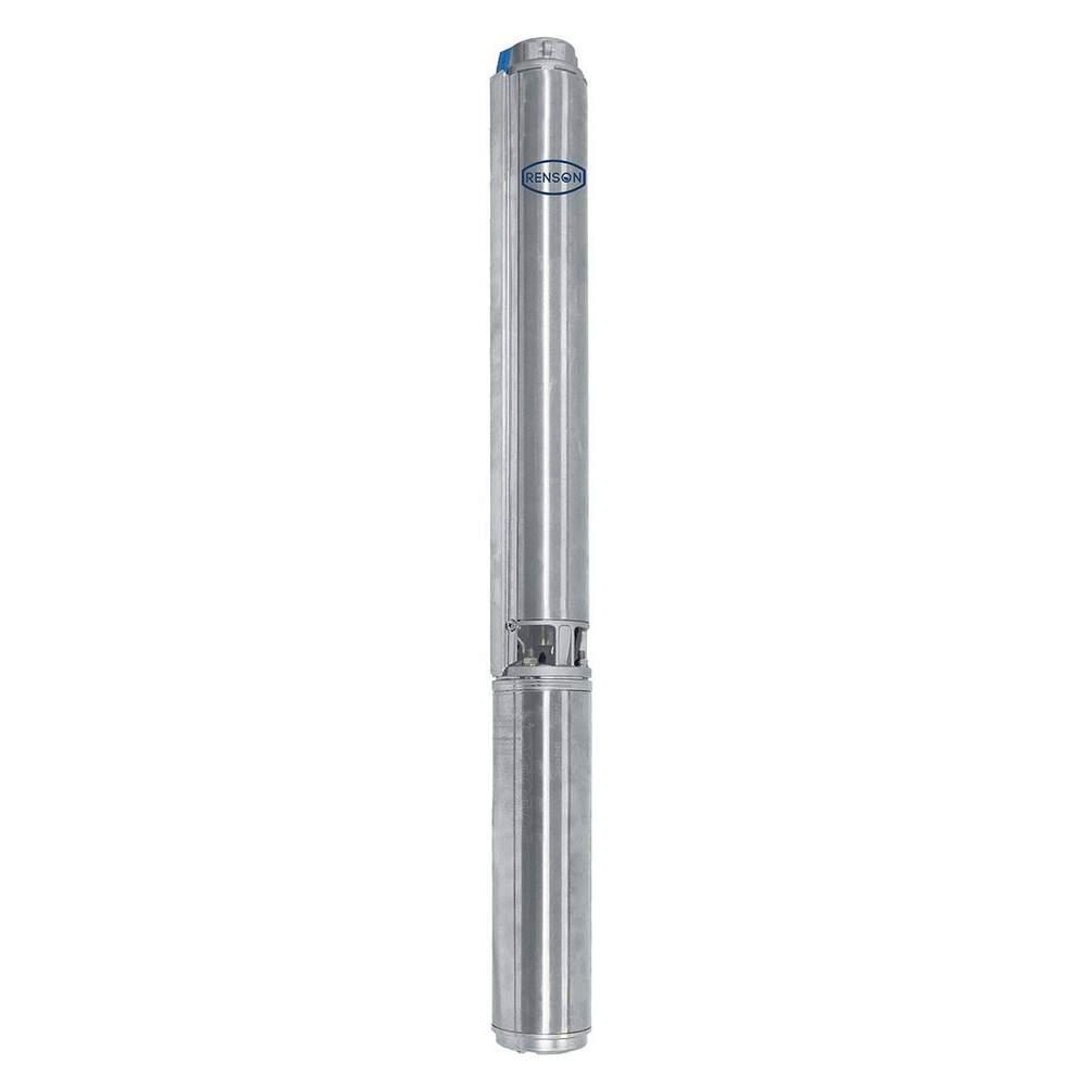 POMPE DE FORAGE 4'' 250L/MIN MOTEUR EAU TRI 1,5KW F2'' - RENSON - 168541
