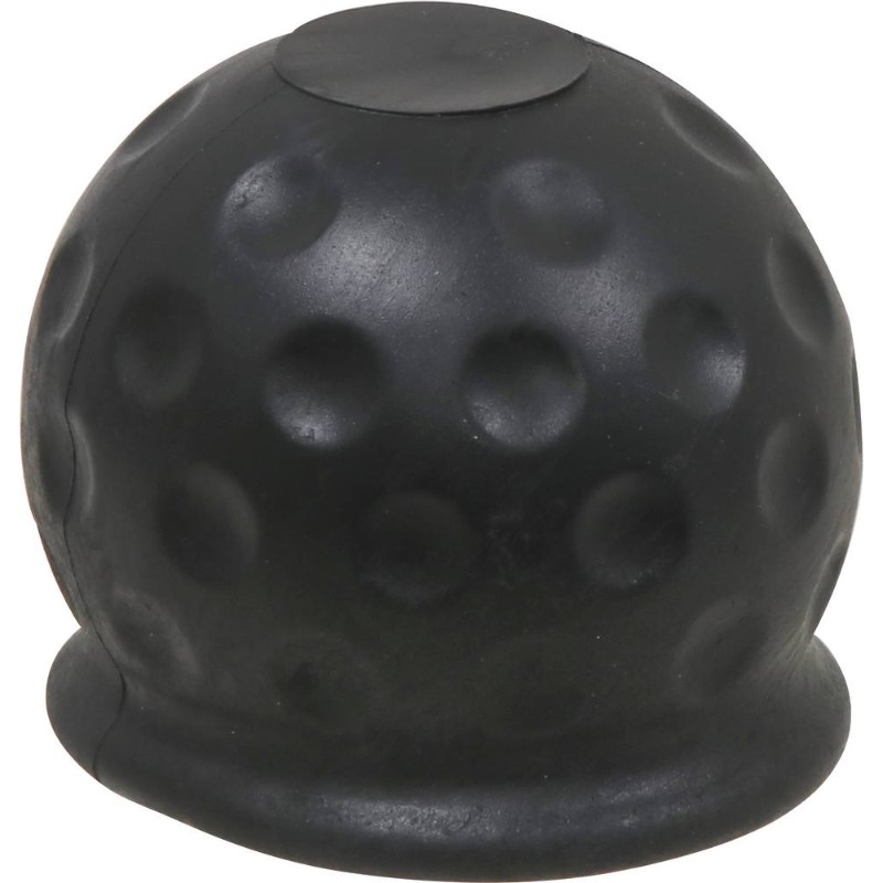 Cache boule caoutchouc 50mm - type balle de golf - 16930