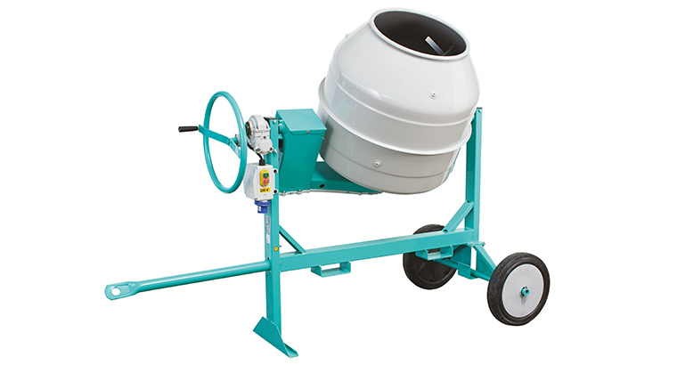 Bétonnière IMER S190 électrique mono cuve acier 190L malaxage 1 sac de 35kg 01015650