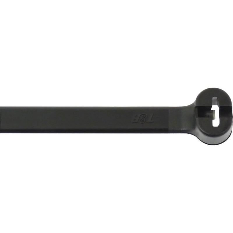 100 colliers tyrap nylon 48x186 noir - 16992