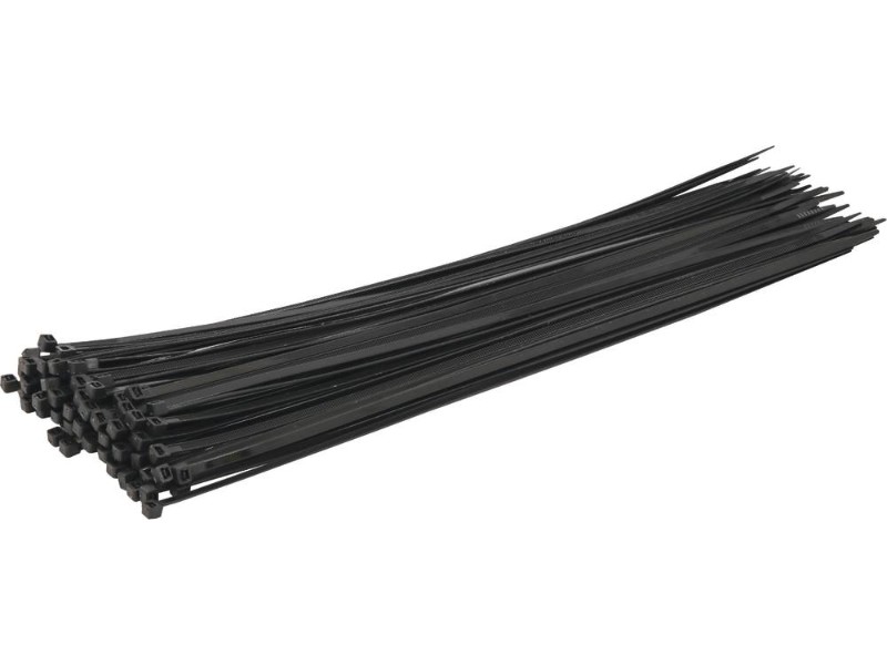 100 COLLIERS NYLON 4.8X380 BLACK