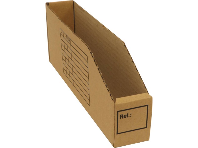 BOITE A BEC EN CARTON BRUN 300X50X110MM -17223