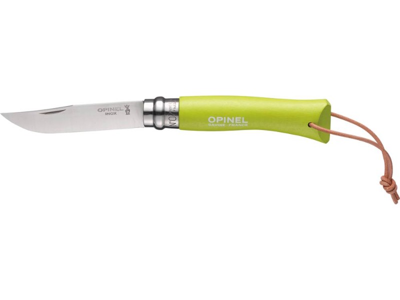 Couteau baroudeur nø7 vert pomme OPINEL - 17603
