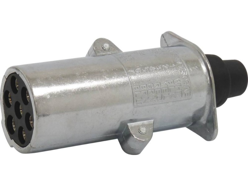 Fiche 24v 7p/n en aluminium SODELEC - 17612