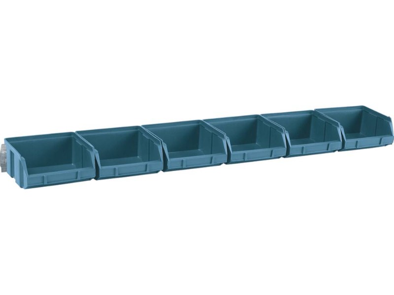Kit 6 boites a bec 600x95x50 bleu - 17703