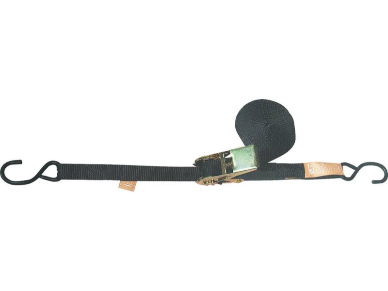 SANGLE BAGAGERE 25MM 3 METRES CLIQUET + 2 CROCHETS S - ARRIMUP - 18365